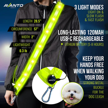 LED Reflective Sash